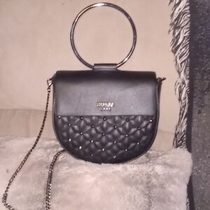 Guess purse be dazzled front black